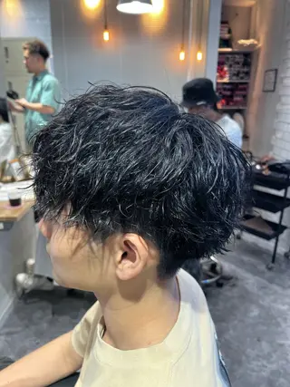 パーマ メンズ メンズカット パーマ／稲葉のヘアスタイル