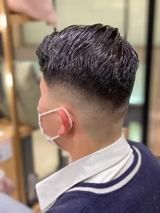 ショート メンズ unopulir 景山 凌のヘアスタイル