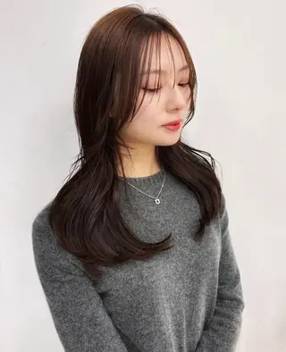 ロング 尾前 了守のヘアスタイル