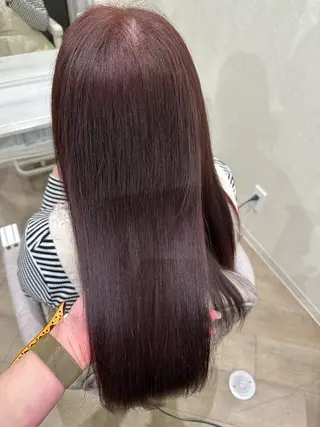 ロング カラー 蒔山 菜夕子のヘアスタイル
