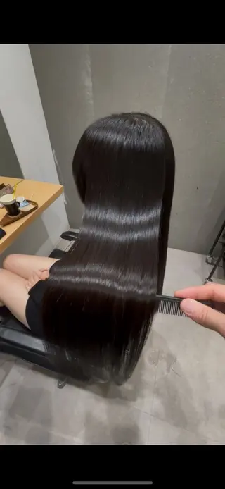 ミディアム 髪質改善ヘアケア 艶髪特化/上田のヘアスタイル