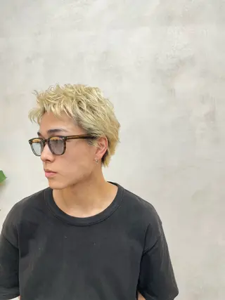 ショート メンズ 🌞メンズパーマ ONOE💈のヘアスタイル