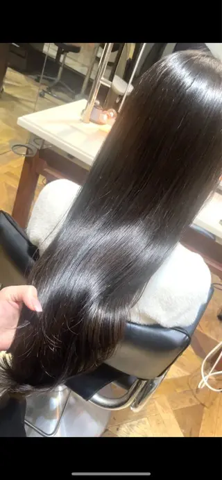 ロング カラー ご新規様限定 透明感カラーKANAのヘアスタイル