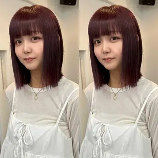 カラー slit kokoroのヘアスタイル