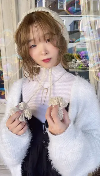 ミディアム Re;tique🎀 ／ricoのヘアスタイル