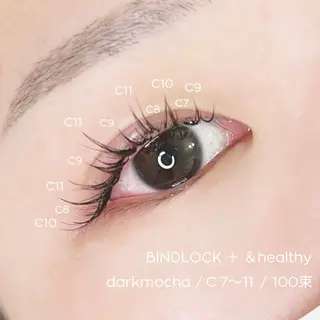 マツエク・マツパ eyelash brightのマツエク・マツパデザイン