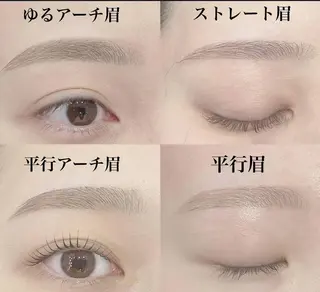 アイブロウ ダブル テーマのマツエク・マツパデザイン