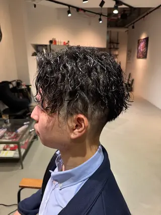 ショート パーマ Mizuki Yajimaのヘアスタイル