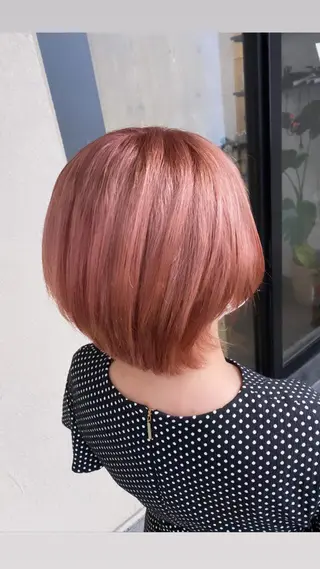 ショート カラー 髪質改善/レイヤー カット手塚奨のヘアスタイル
