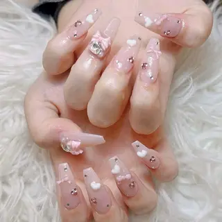 ネイル Anh ゴテゴテネイルのネイルデザイン