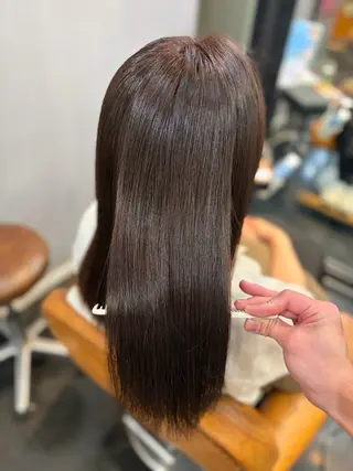 カラー 田邉 莉陸のヘアスタイル