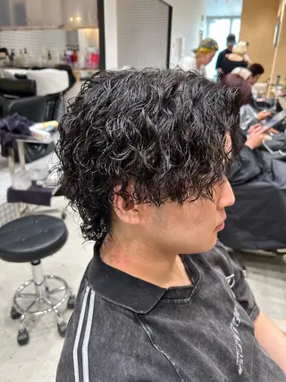 パーマ メンズ 🐲ツイスパ🐲 フェード/龍のヘアスタイル