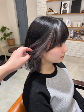 カラー stellavie_ nozomiのヘアスタイル