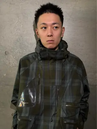ショート メンズ 神田橋 翔太郎のヘアスタイル