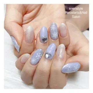 ミディアム ネイル 🐾enen style 🐾のネイルデザイン