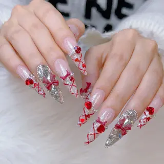 ネイル ANH ゴテゴテネイルのネイルデザイン