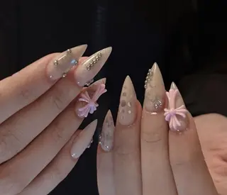 ネイル By moonネイル 🌷ワンホン/韓国風のネイルデザイン