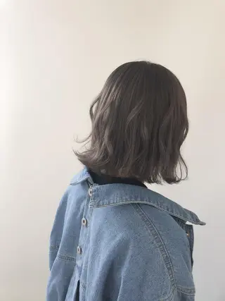 ミディアム 松田 みのりのヘアスタイル