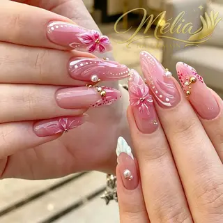 ネイル Melia Nail Nambaのネイルデザイン