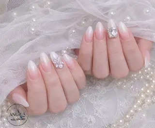 ネイル ANGILA ネイル¨̮S*Y*Kのネイルデザイン