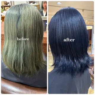 ミディアム horie mayaのヘアスタイル