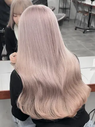 ロング カラー 透明感カラー 💋🩷りなのヘアスタイル