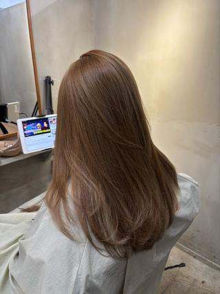 セミロング カラー 中園康 /カラー/ブリーチのヘアスタイル