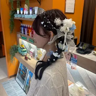 ヘアアレンジ 福田 楓華のヘアスタイル