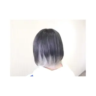 ショート カラー ハイトーン/ブリーチ ルミエール/新栄/栄のヘアスタイル