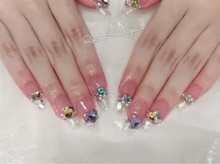 ロング Quick Sukarupuのネイルデザイン