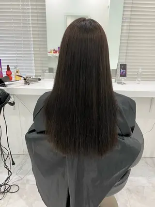ロング カラー ヘアアレンジ 💓色落ちまで綺麗な 垢抜けカラー💓のヘアスタイル