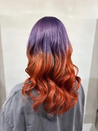 ロング カラー 柏 デザインカラー/ レイヤー🐣シオリのヘアスタイル
