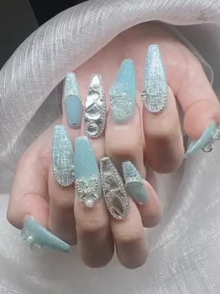 ネイル Lee Nails チップ長さだし専門店のネイルデザイン