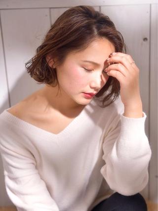 ショート カラー パーマ 【髪質改善師】 鈴木伸之介のヘアスタイル