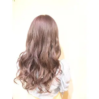 ロング カラー ハイトーン/ブリーチ ルミエール/新栄/栄のヘアスタイル