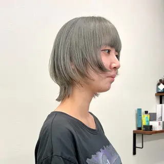 ショート カラー 初めてのショート お任せください✂️のヘアスタイル