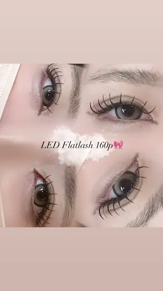マツエク・マツパ 束感/LED/ 𝑌𝑈𝐼🥀*.のマツエク・マツパデザイン