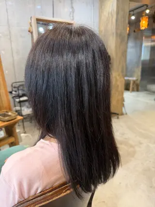 セミロング カラー ヘアアレンジ 🍀Ryosuke 🍀のヘアスタイル