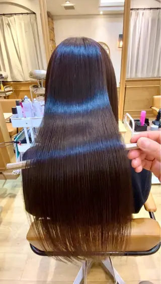 ロング 【🉐学割】応援📣 ミニモ限定🤩千 田のヘアスタイル