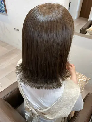 ミディアム カラー 山本 マサキのヘアスタイル