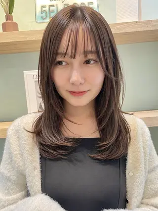 ミディアム カラー 佐藤 魁人のヘアスタイル