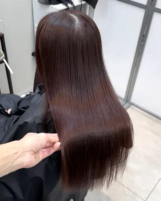 ロング カラー ✨髪質改善専門店✨ QOLU✨のヘアスタイル