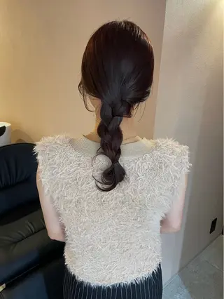 ヘアアレンジ 韓国レイヤー YOKE reinaのヘアスタイル