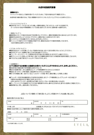 マツエク・マツパ EYELA 日彩のマツエク・マツパデザイン