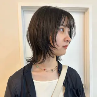 カラー 𝐲𝐮𝐮 /艶髪 /透明感カラー🌱のヘアスタイル