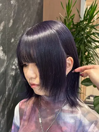 ショート カラー パーマ 💋ハイトーンデザイ ンヘア💋A'nyuのヘアスタイル