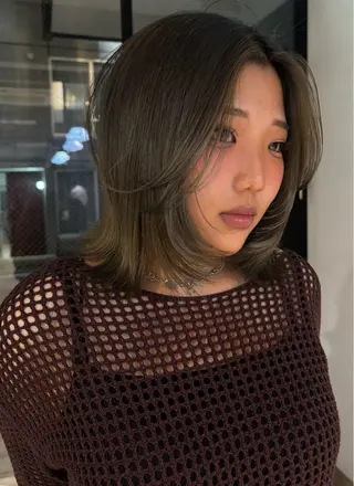 ミディアム 🎀抜け感ナチュラル 🎵asuna🪽のヘアスタイル