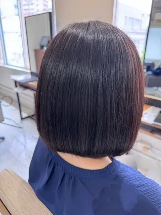 ミディアム 桃木 杏奈のヘアスタイル