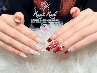 セミロング Linanail Nambaのマツエク・マツパデザイン