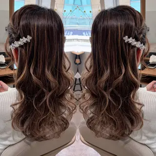 ミディアム ヘアアレンジ 韓国hair🦋 Nanaのヘアスタイル